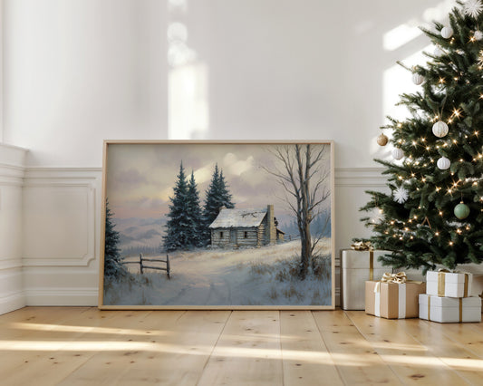 Snow Settles On Mountain Memories