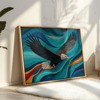 Soaring Through Wind's Ancient Dance
