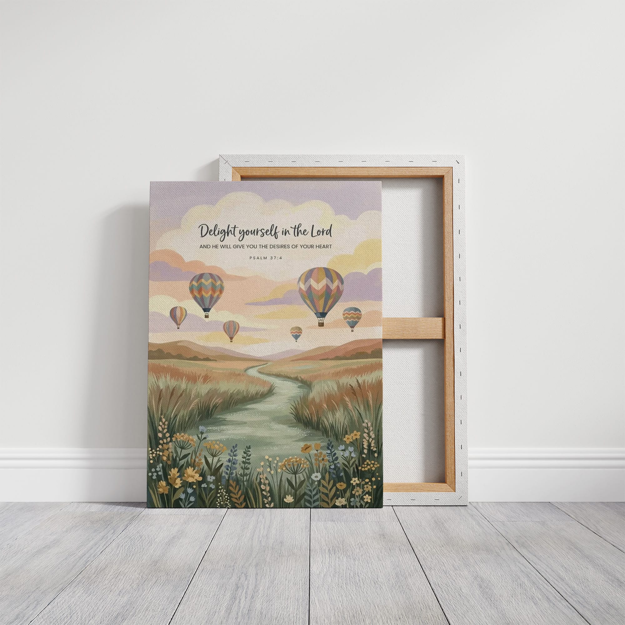 Delight Yourself in the Lord: Hot Air Balloon Meadow