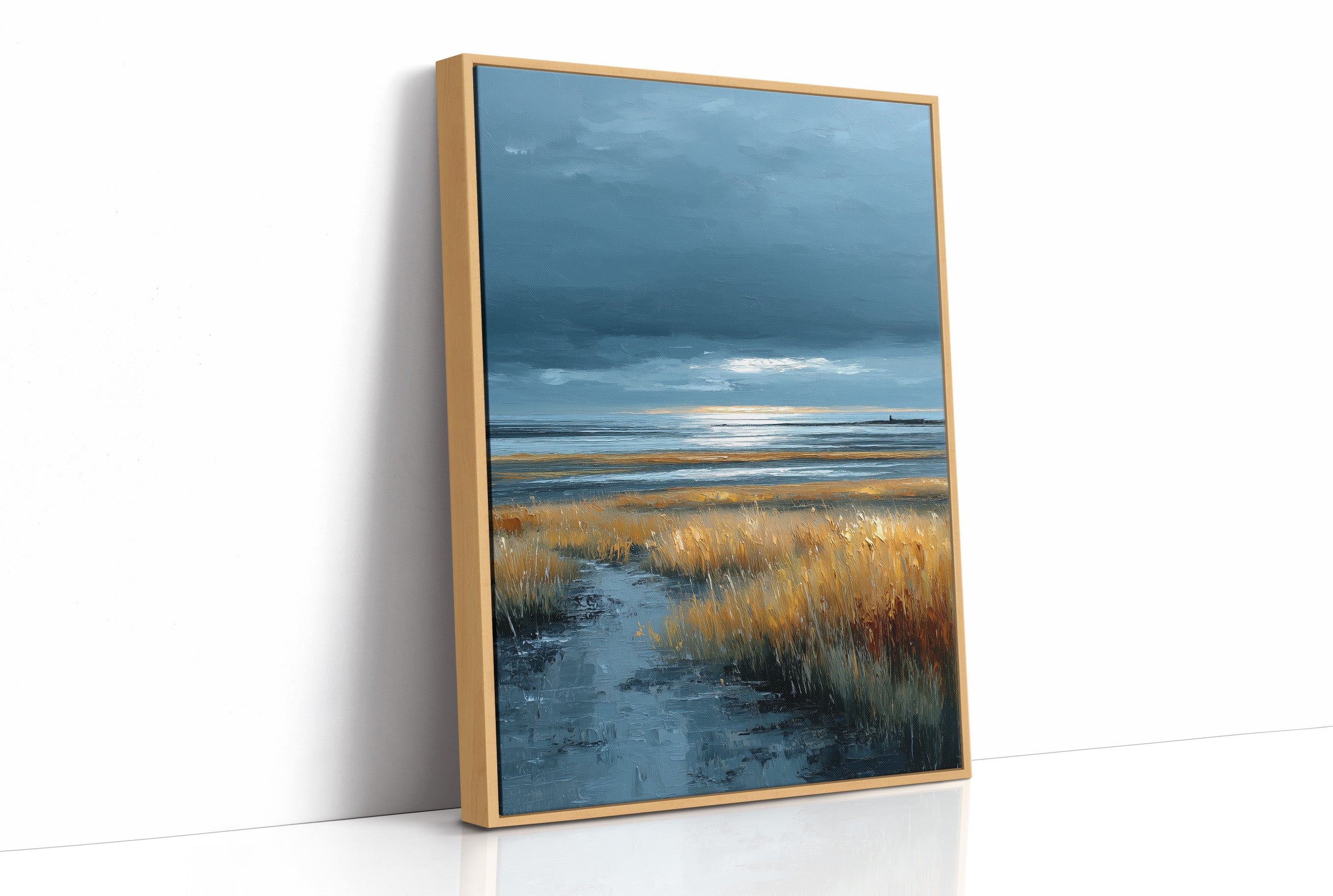 Storm Light Over the Marsh