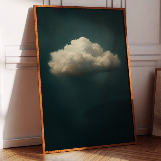 Solitary Cloud in Still Air