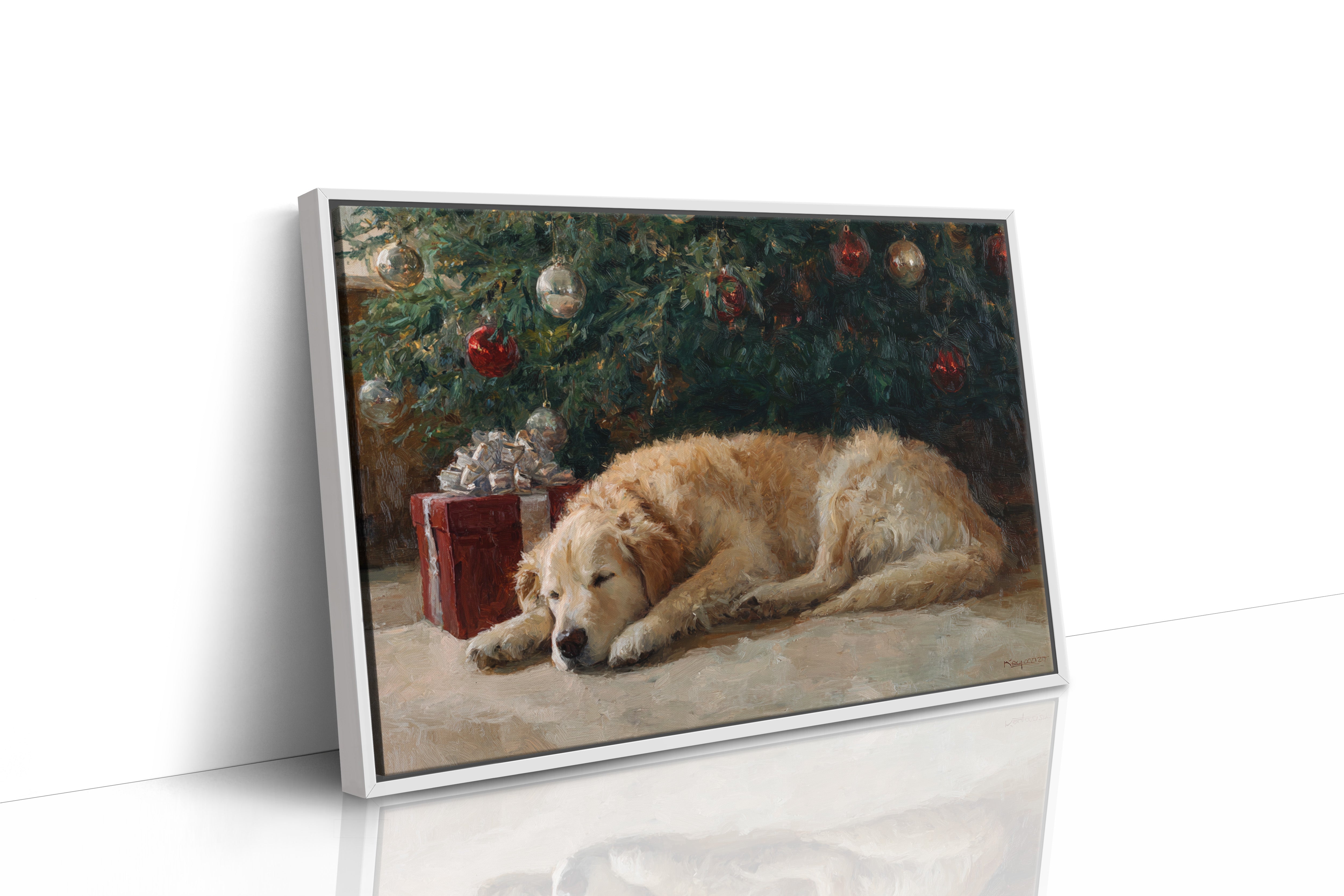 Beneath the Tree's Gentle Guard