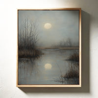 Moonlight Dances on Still Waters
