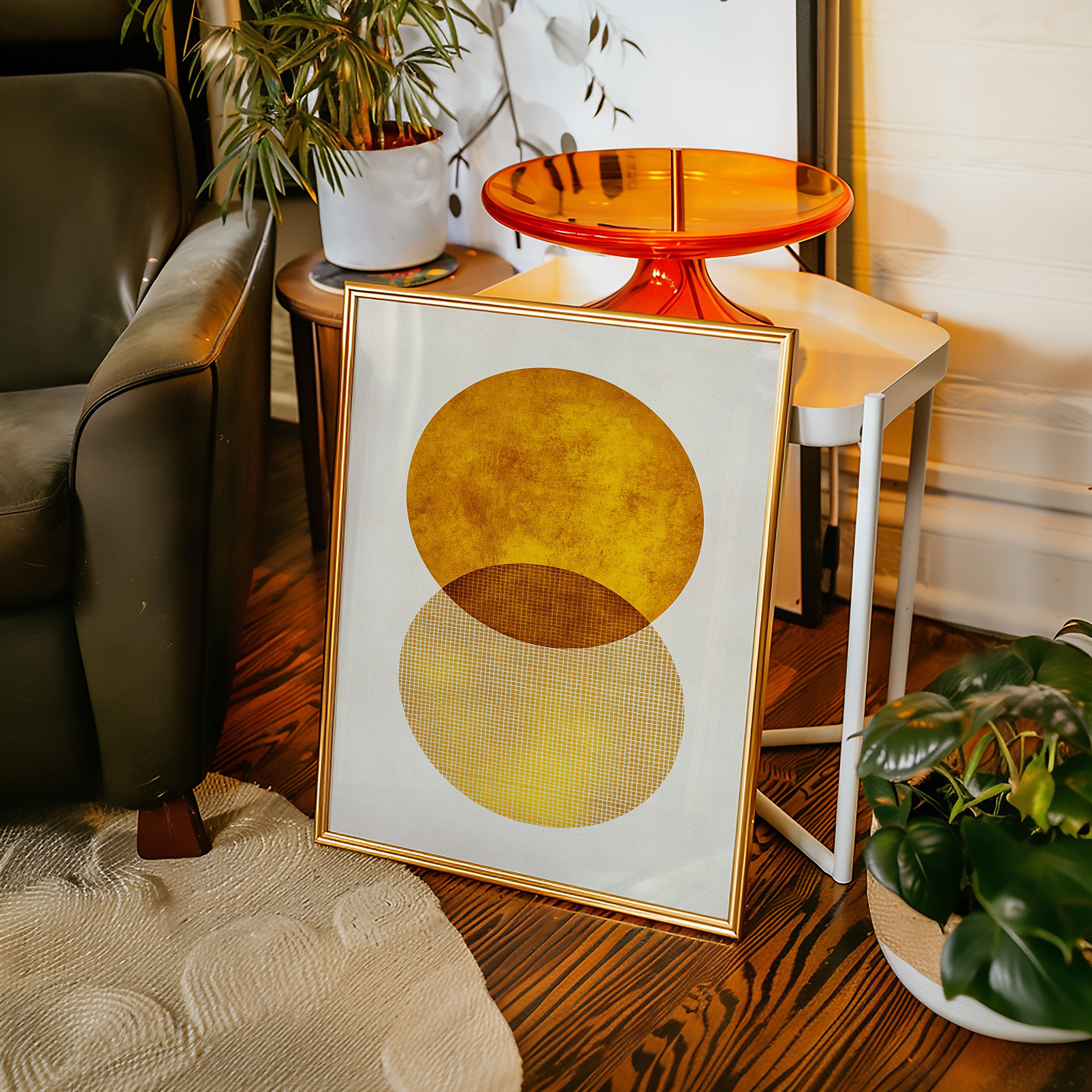 Amber Circles Dance At Dawn