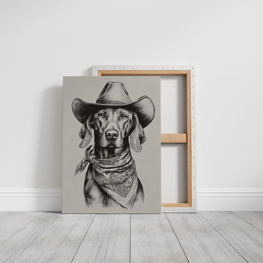 The Canine Cowboy's Resolve