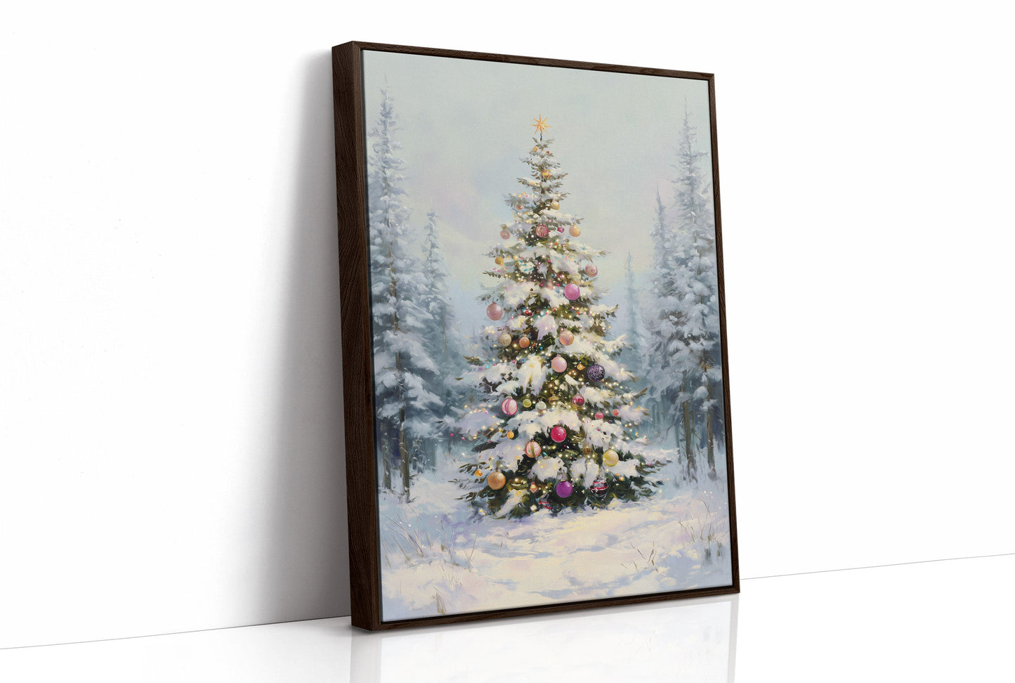 Winter Forest Sparkles With Joy