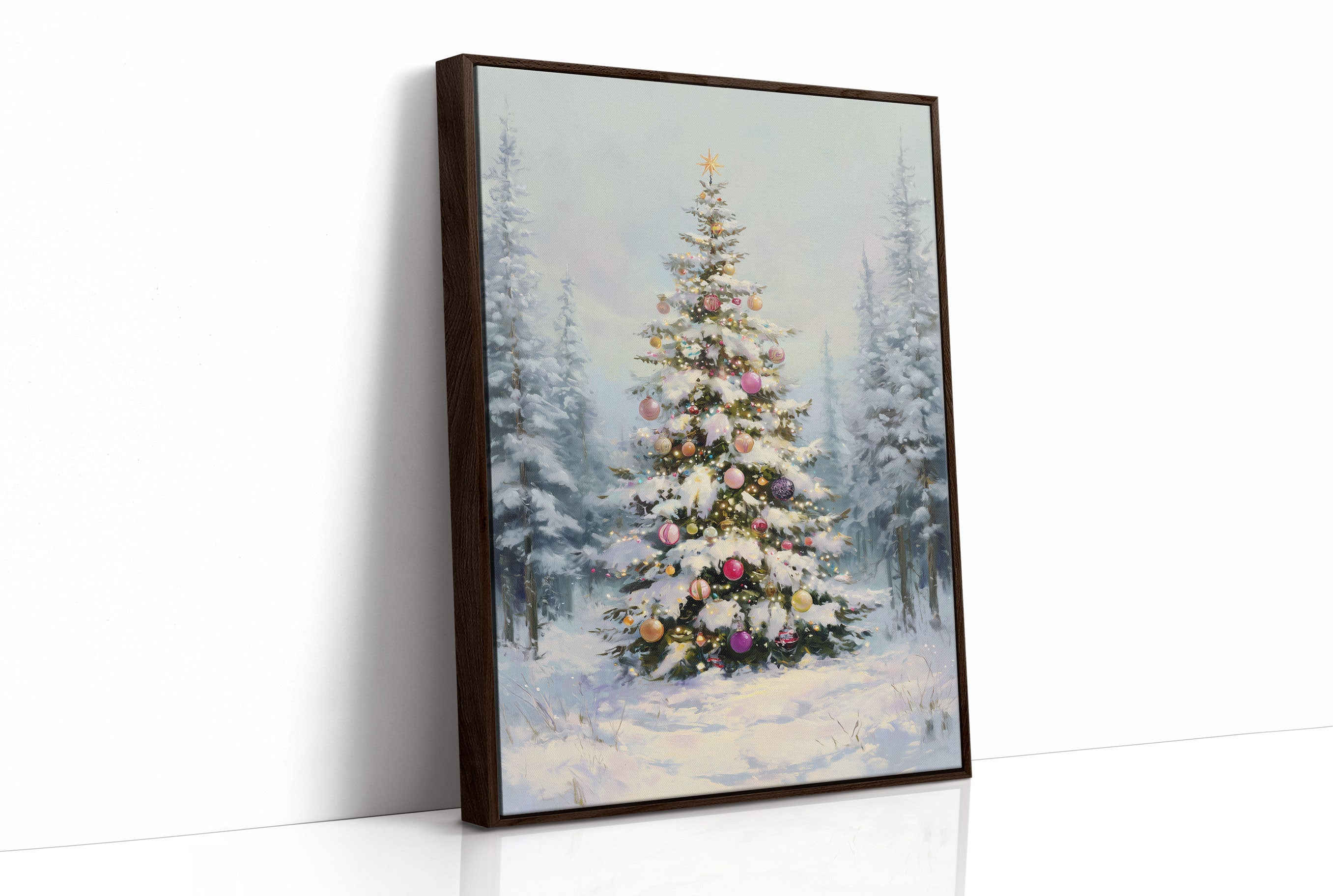 Winter Forest Sparkles With Joy