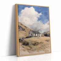 Cottage in the Highland Grass