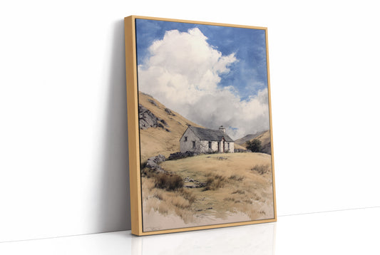 Cottage in the Highland Grass