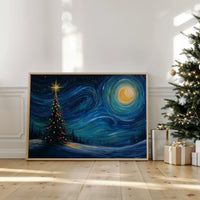 Starlit Pine Dances With Moon