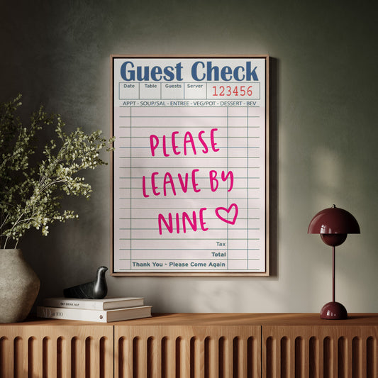 Message From The Kitchen Staff