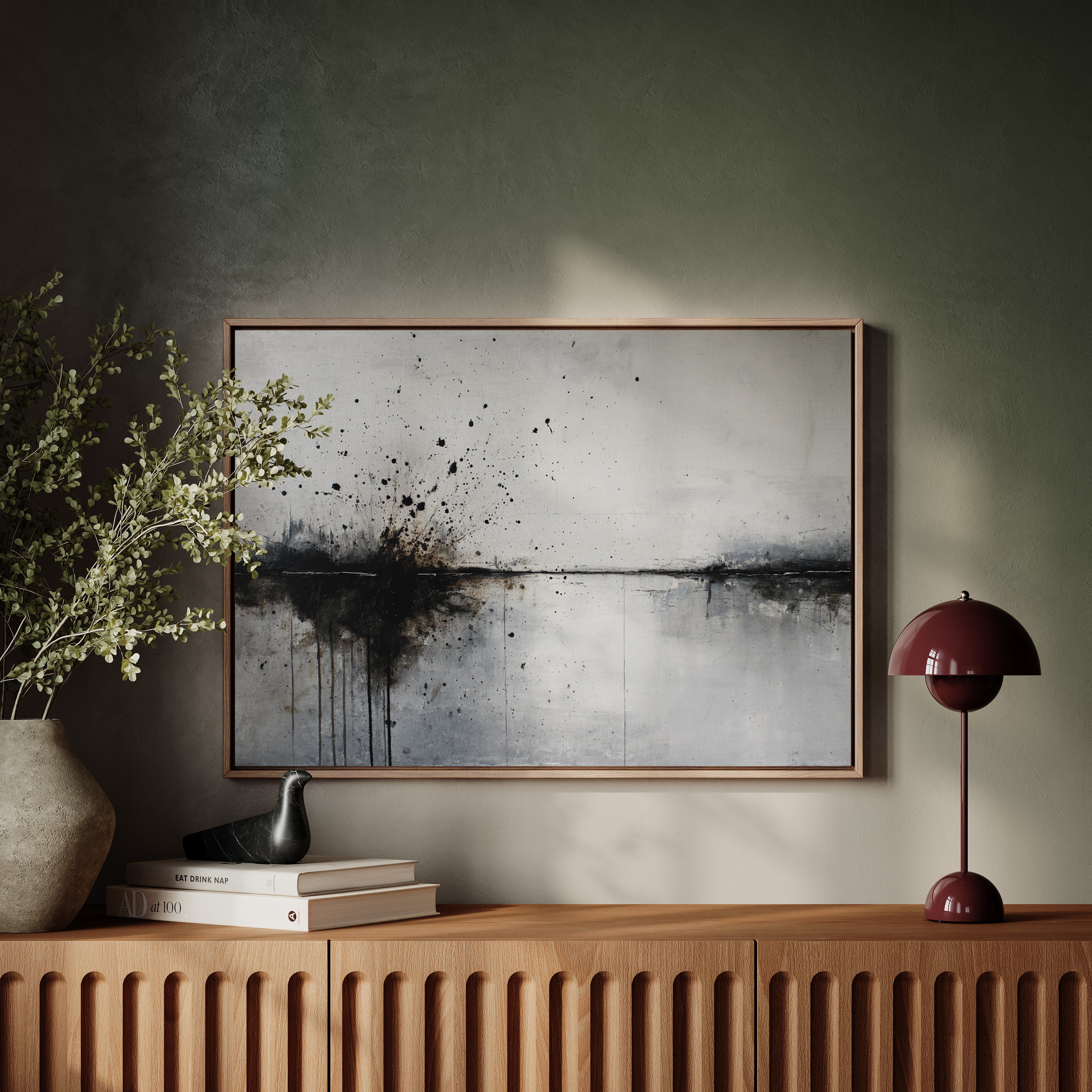 Flecks of Time on Canvas