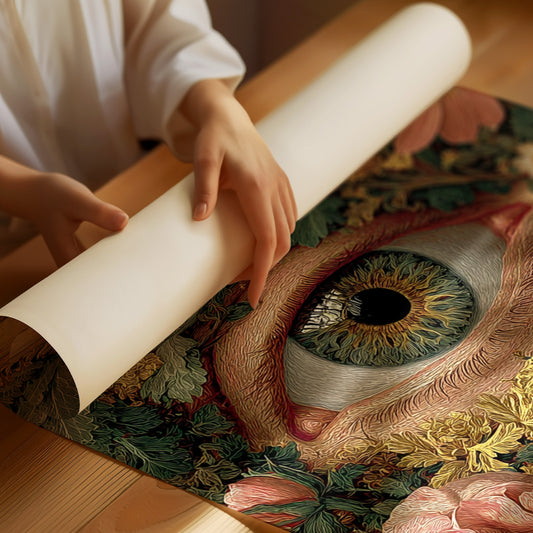 The Eye Beneath Nature's Veil