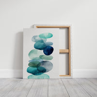 Ocean Stones Float Through Morning