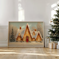 Gingerbread Cottages Share Winter Magic