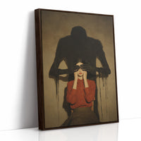 Darkness Looms Behind Crimson