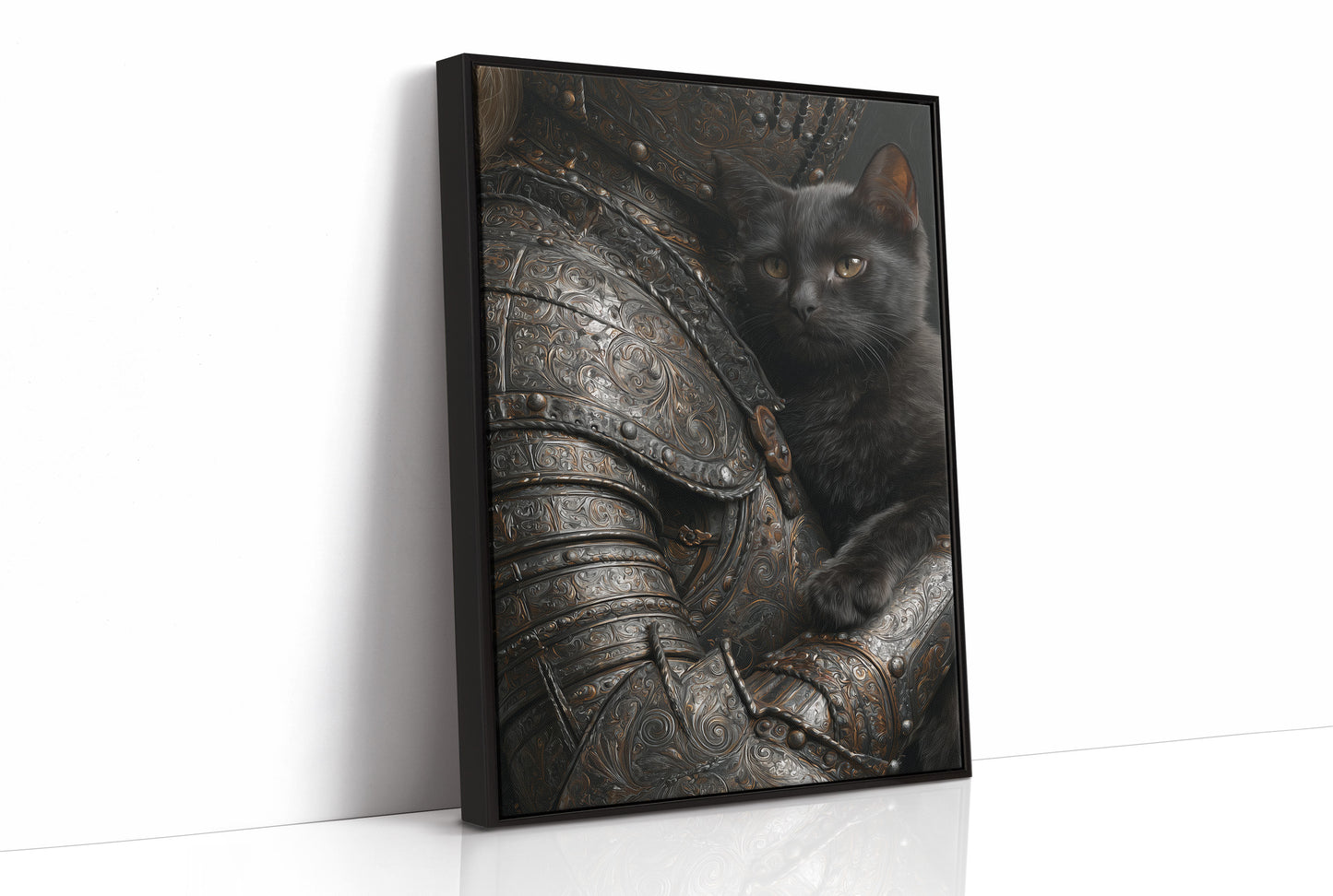 Noble Feline Of Ancient Armor