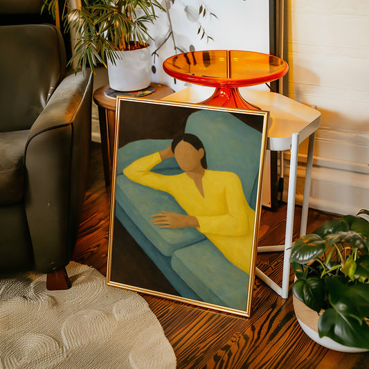 Sunlit Moments On Turquoise Velvet