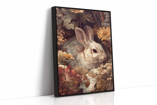 Autumn Blooms Hide Gentle Watcher