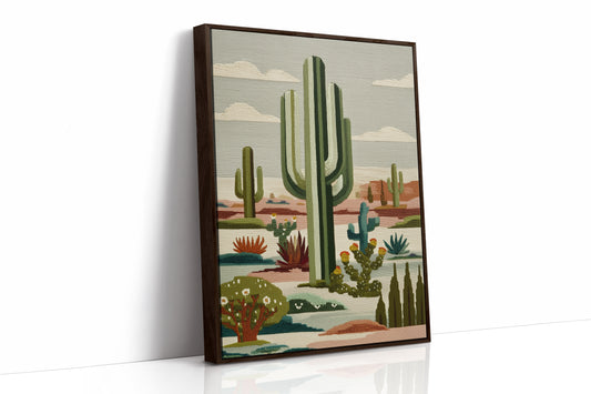 Saguaros Paint Their Desert Symphony