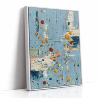 Drips in Powder Blue