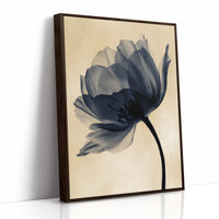 Midnight Bloom in Sepia Whispers