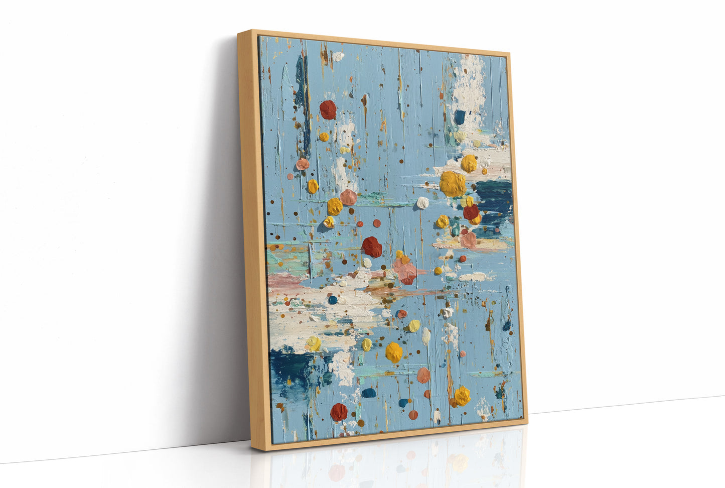 Drips in Powder Blue