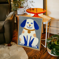 Blue Paws Paint A Happy Tale