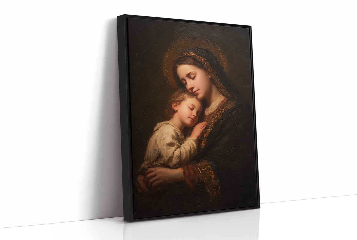 Sacred Bonds In Golden Light