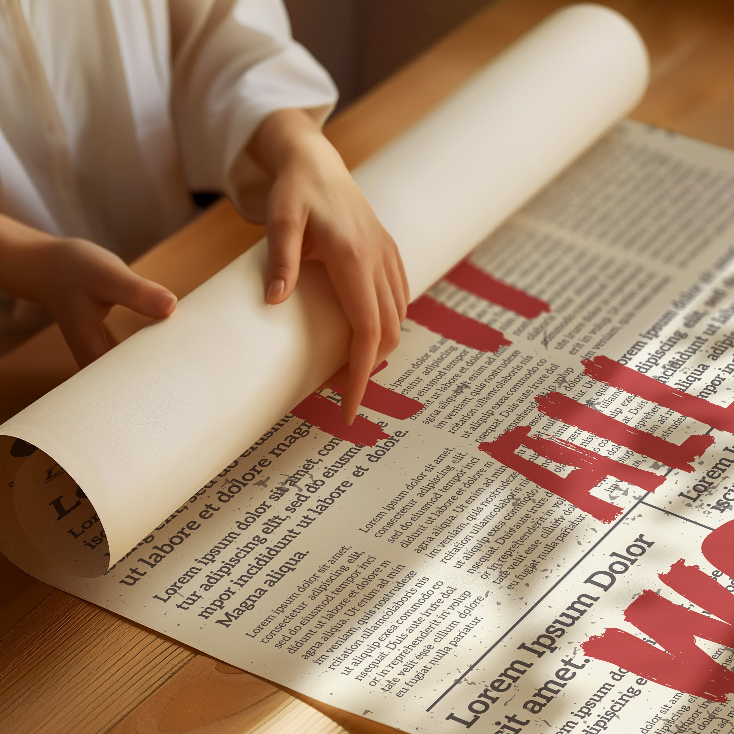 What If It All Works Out? Newsprint Manifesto