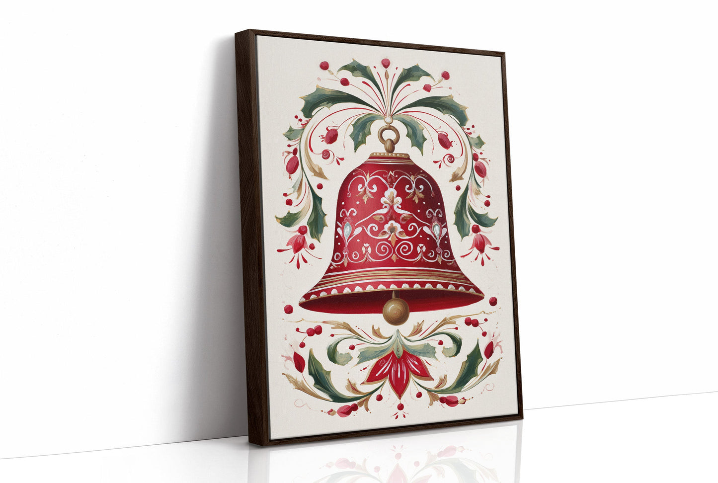 Crimson Bell Sings Winter's Welcome