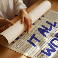 What If It All Works Out? Indigo Newsprint Edition