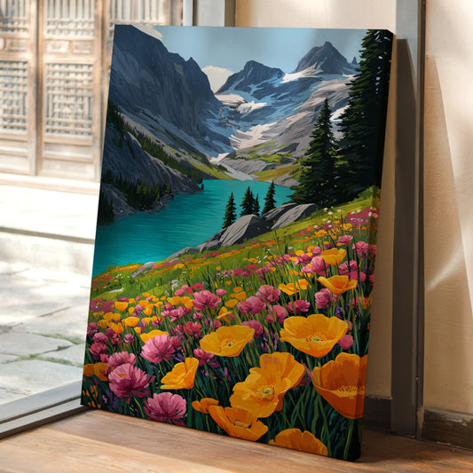 Beneath Peaks of Colorful Bloom