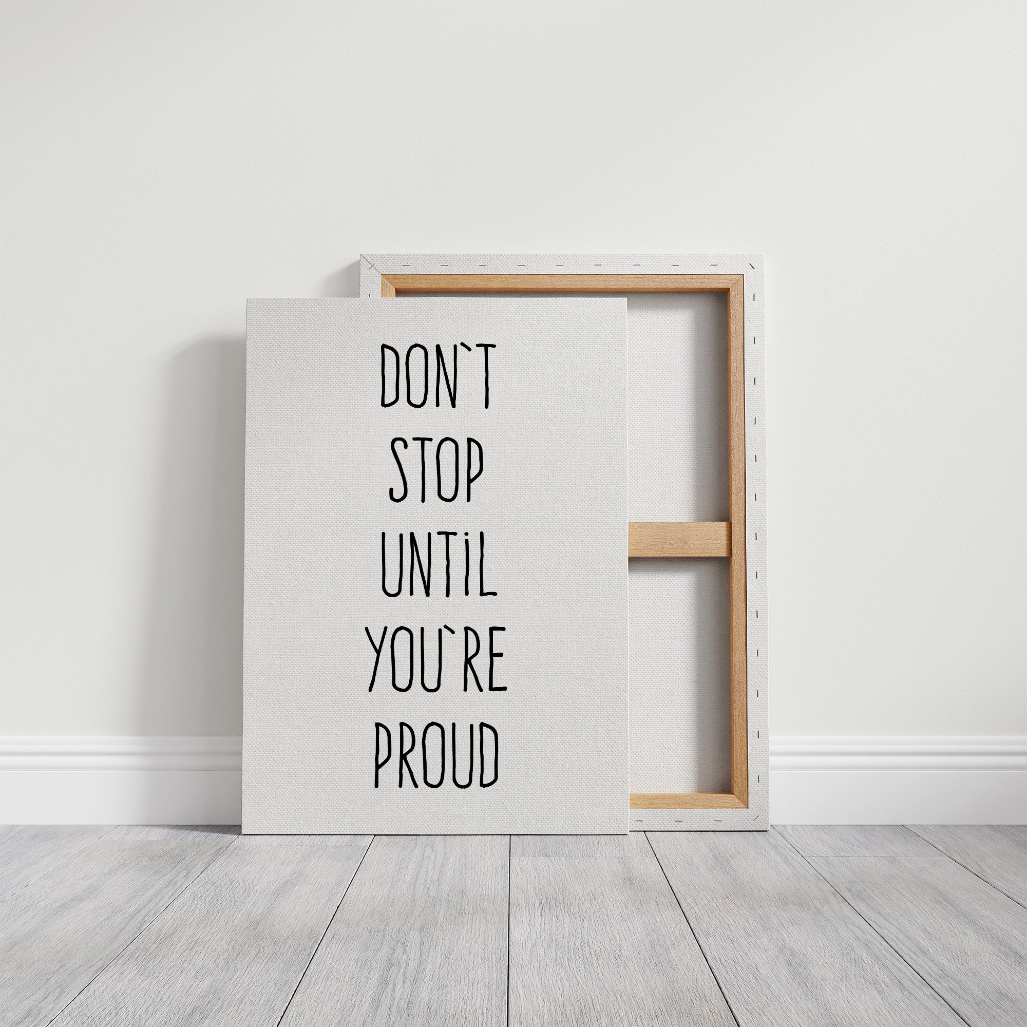 Don’t Stop Until Proud