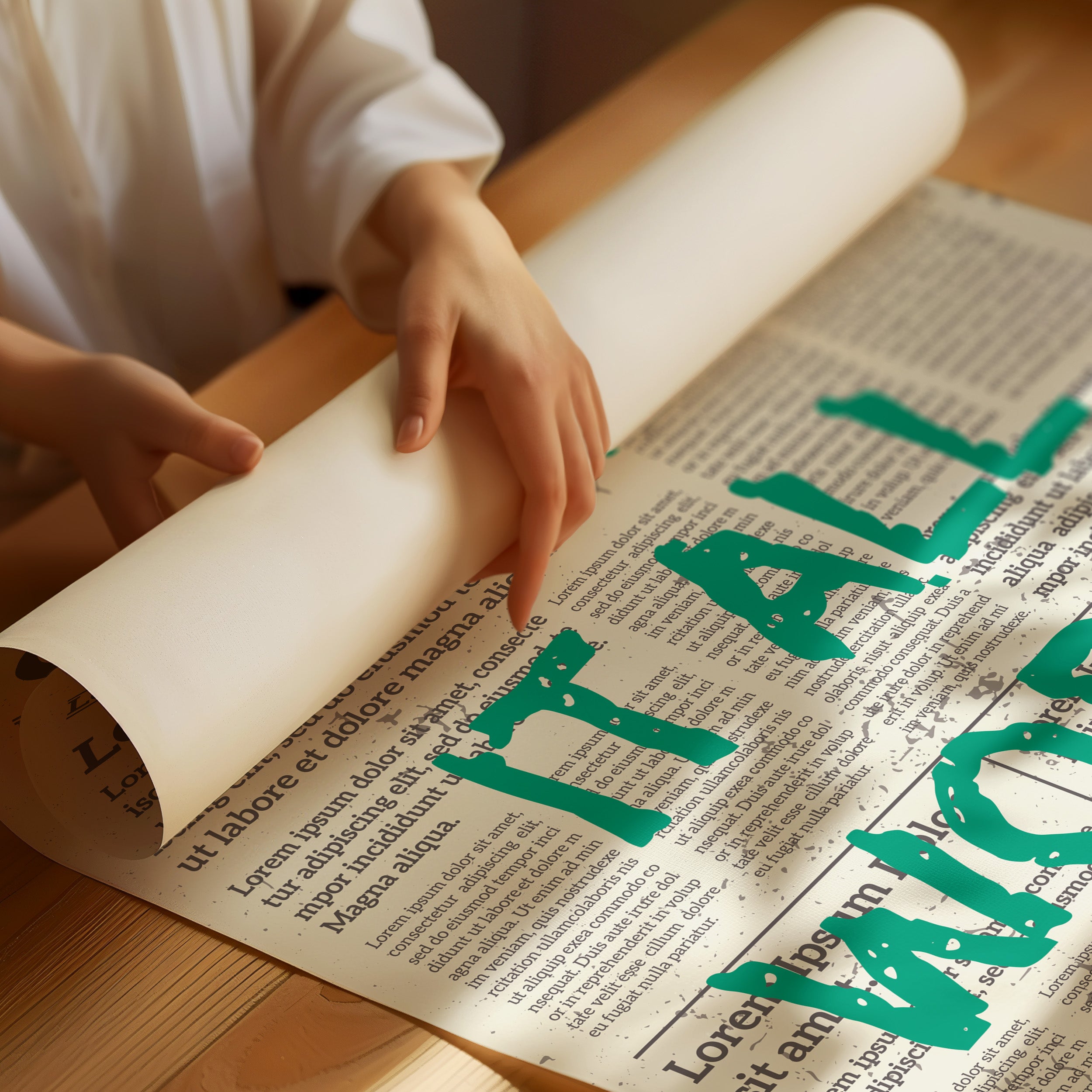 What If It All Works Out? Emerald Newsprint Edition