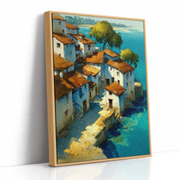 The Village Leans Toward the Sea