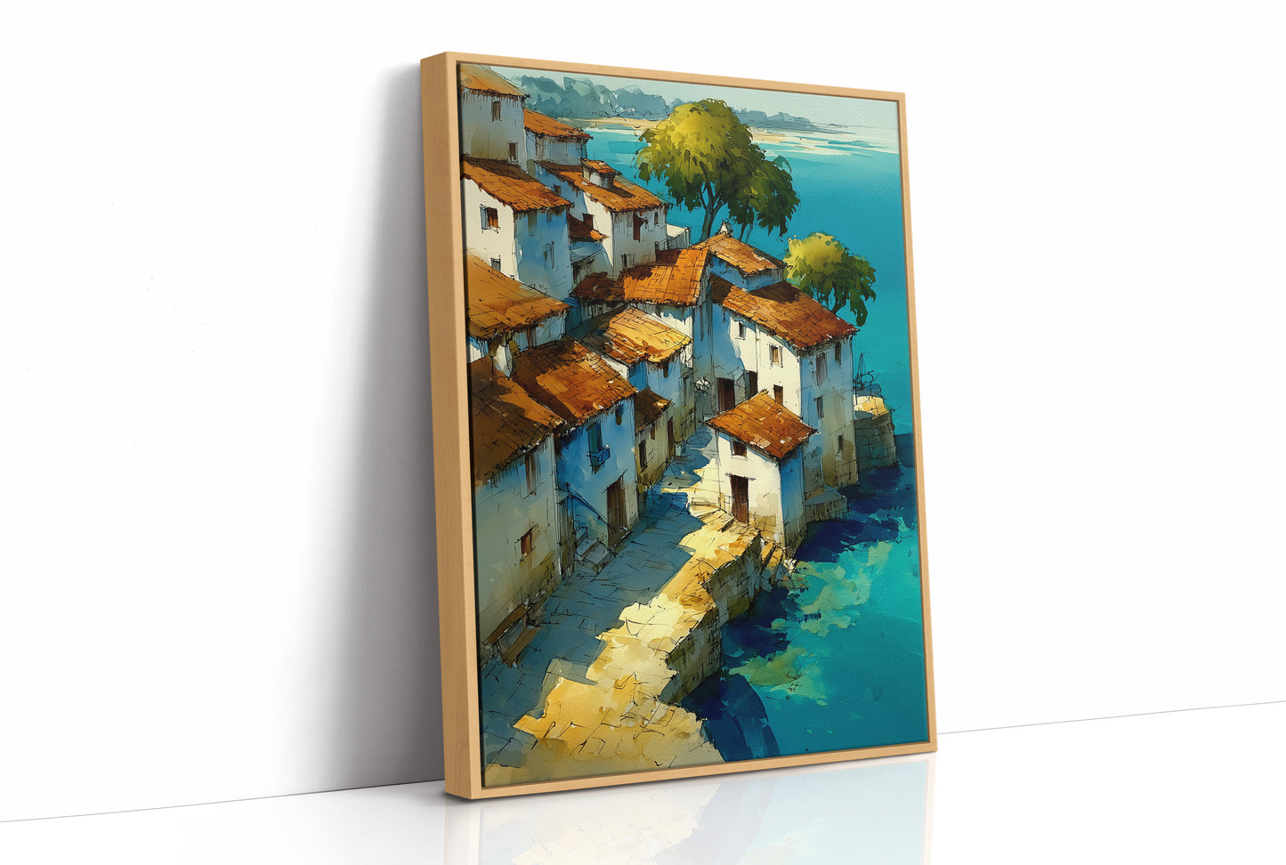 The Village Leans Toward the Sea