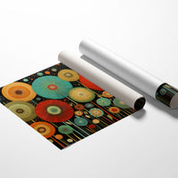 Midnight Garden Blooms In Color