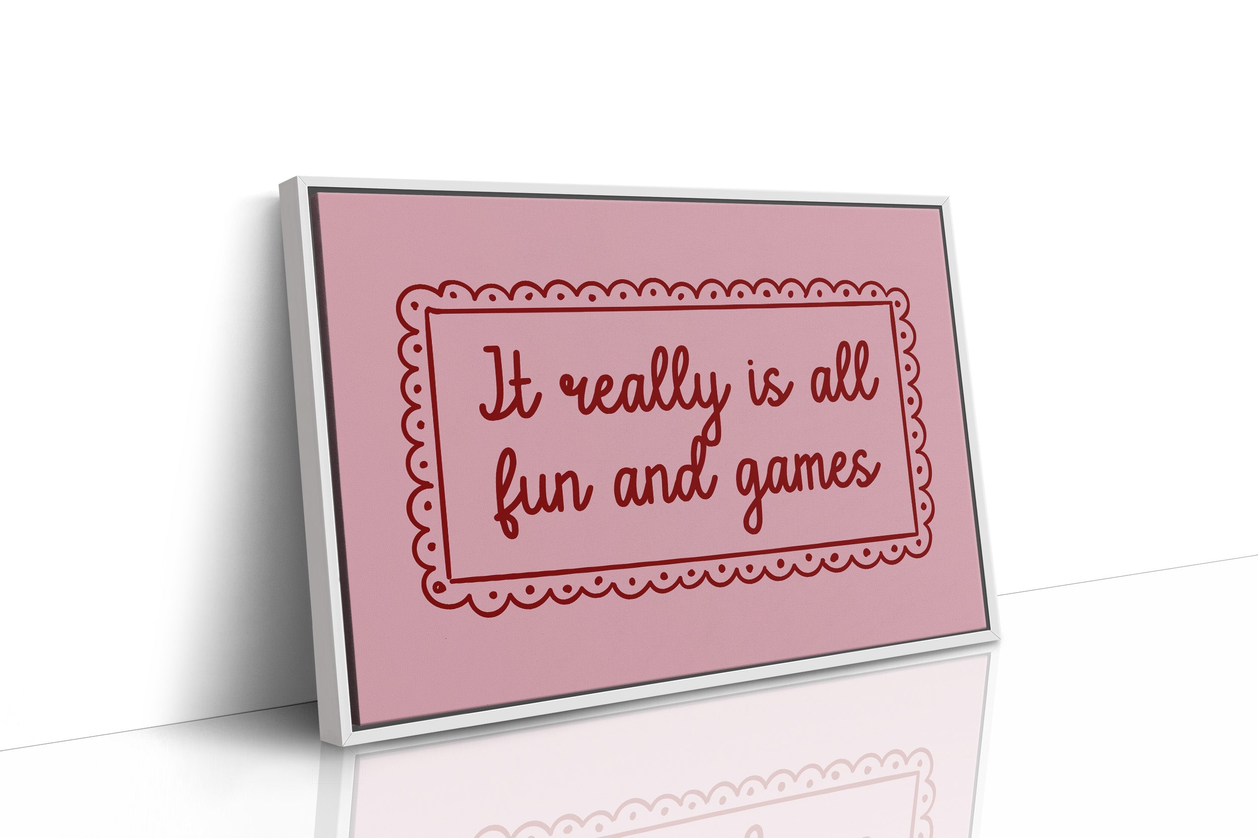 Playful Philosophy in Pink