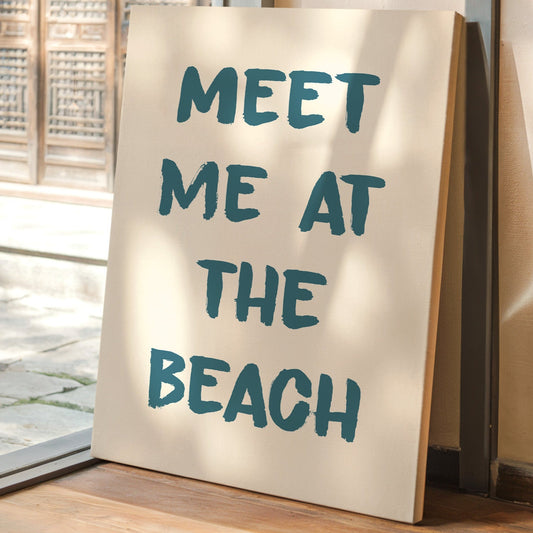 Ocean Letters Paint Summer Stories