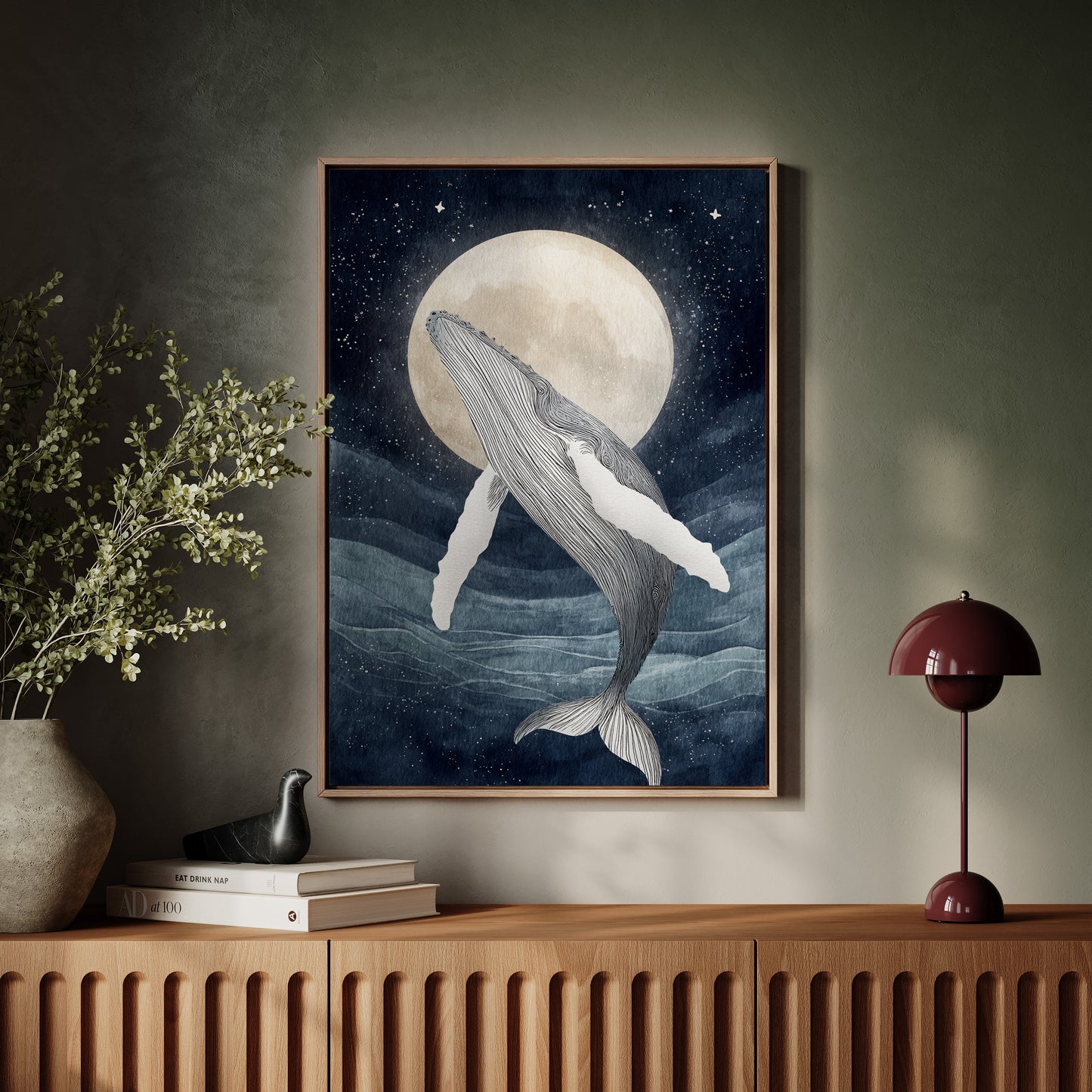 Beneath the Moonlit Waves
