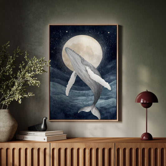 Beneath the Moonlit Waves
