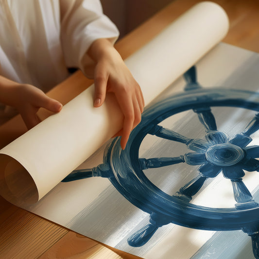 Nautical Compass Awaits Harbor Call