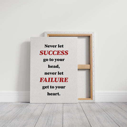 Success And Failure Balance
