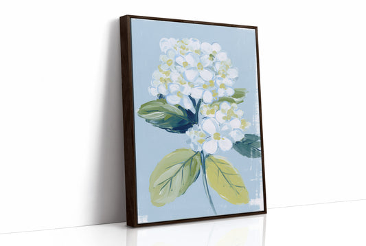 Hydrangea Against Sky Blue