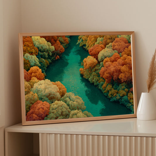 Autumn Rivers Paint The Morning