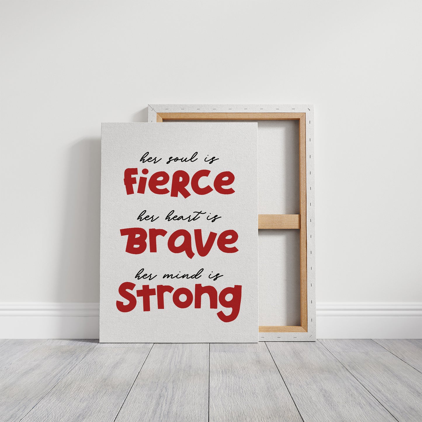 Her Soul Fierce Heart Brave