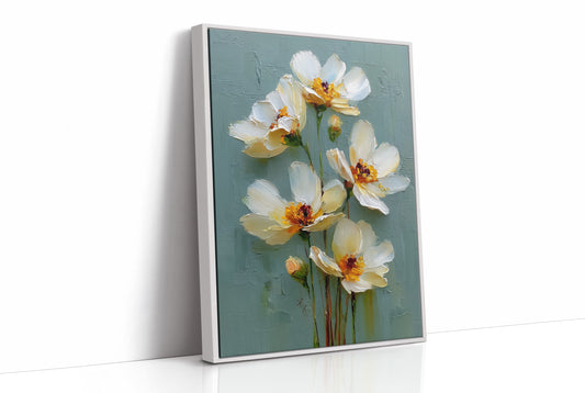 Cream Petals, Sage Light