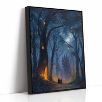 Lanterns Guide Midnight Wanderers Home