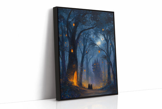 Lanterns Guide Midnight Wanderers Home